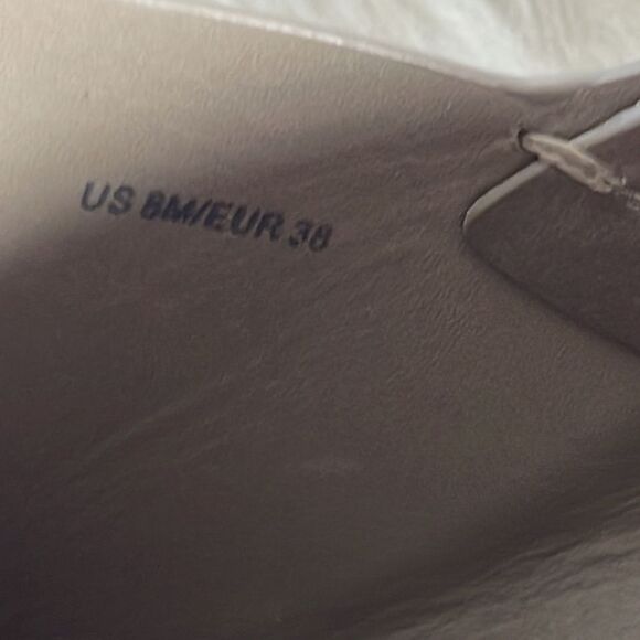 Vince Jesson Taupe Gray Platform Espadrille Sandals Sz 8 - Picture 6 of 7